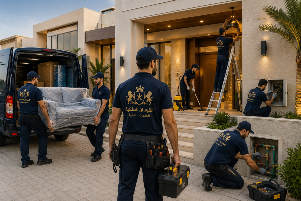 خدمات الفرسان الملكية المنزلية بالدمام