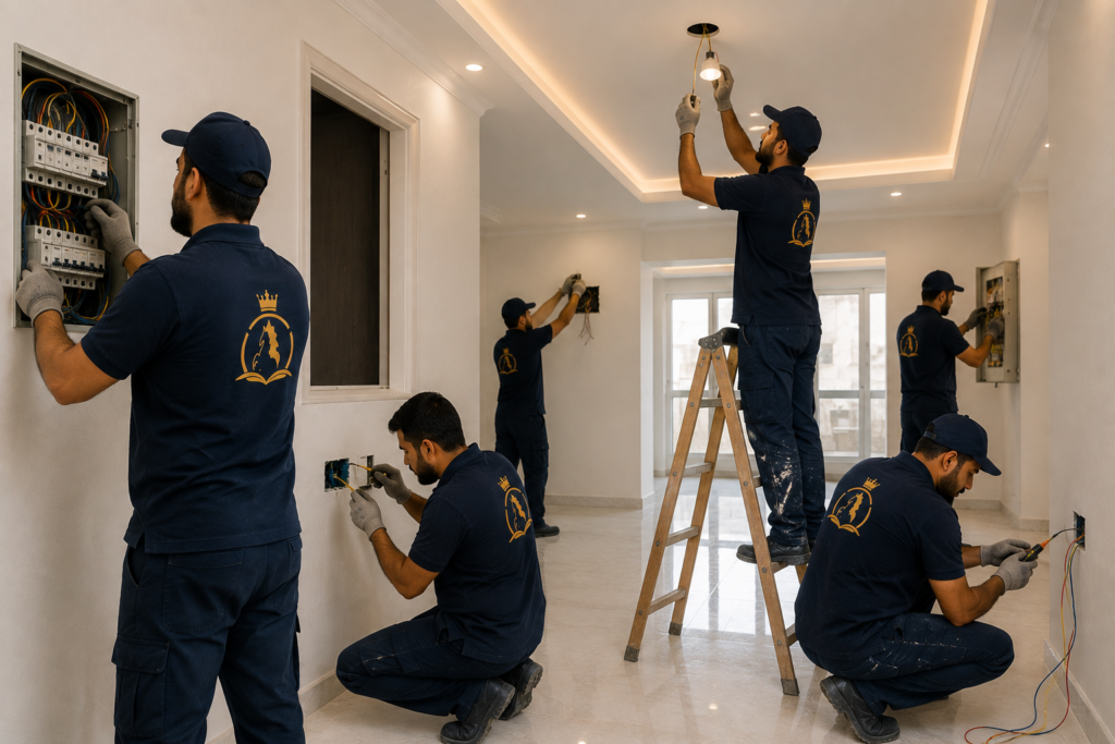 خدمات الكهرباء والصيانة المنزلية بالدمام