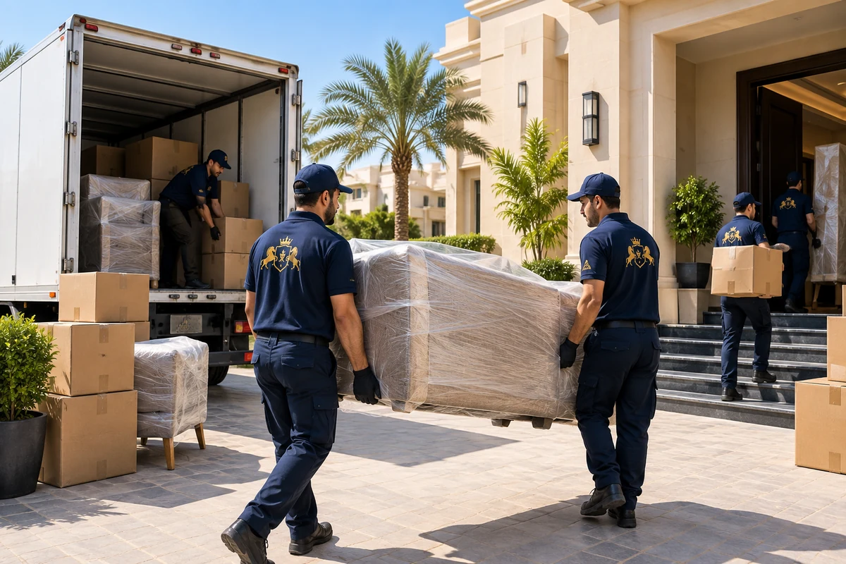 نقل عفش مع تغليف وحماية الأثاث في المنطقة الشرقية